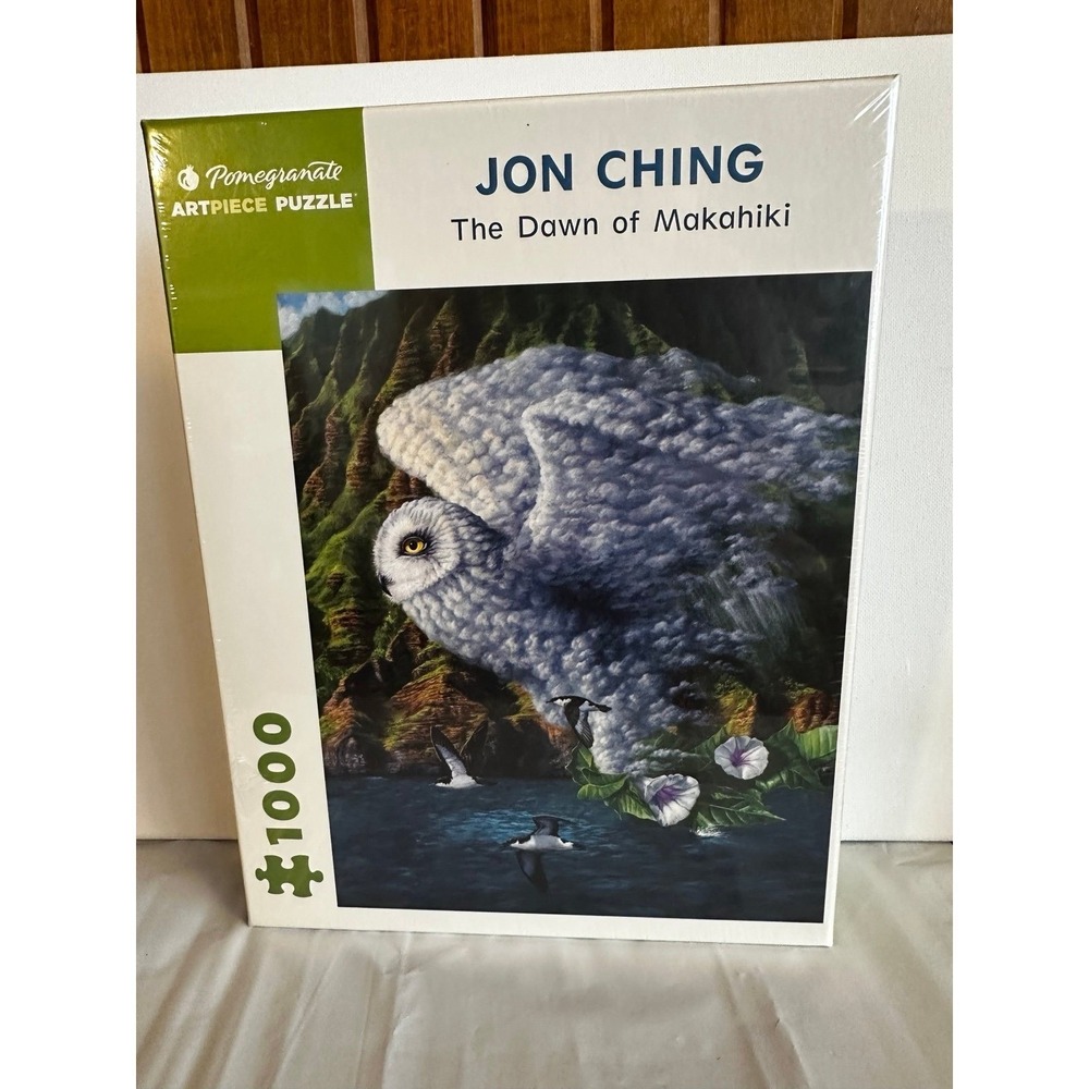 Pomegranate Jon Ching: The Dawn of Makahiki 1000-Piece Jigsaw Puzzle sealed